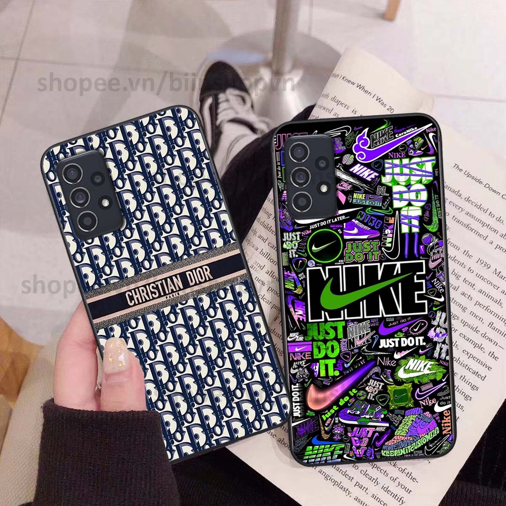 Ốp Samsung A32 / A52 / A72 in hình thương hiệu nhiều màu sắc thể thao cá tính thời trang