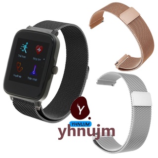 Dây Đeo Inox Khóa Nam Châm Cho Đồng Hồ Thông Minh BeU B2 BeU B1 watch band