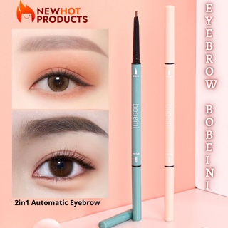 Image of Eyebrow Bobeini 2in1 Eyebrow pensil alis Double Eyebrow Long Lasting 6 Colors Tahan Lama dan Original