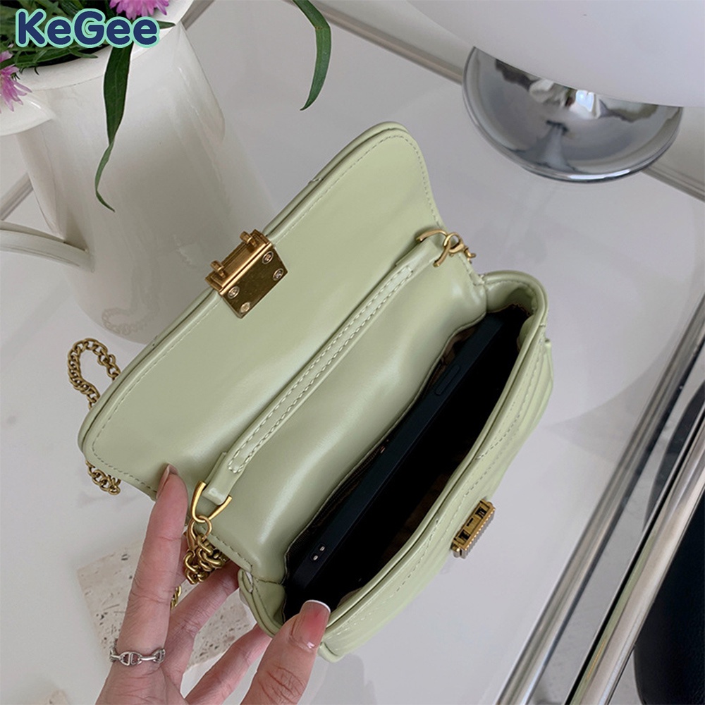 Túi Đeo Chéo Da PU Mini Phong Cách Hàn Quốc Thời Trang Cho Nữ