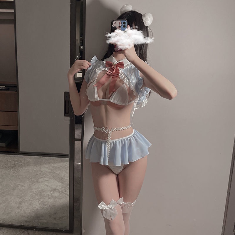 Mới Bộ Đồ Ngủ Hóa Trang Cô Hầu Gái Quyến Rũ Cho Nữ
