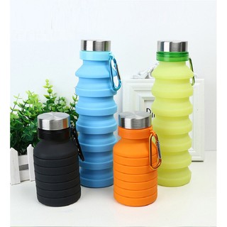 Bình nước gấp gọn tiện ích 550ml - Chất liệu cao cấp