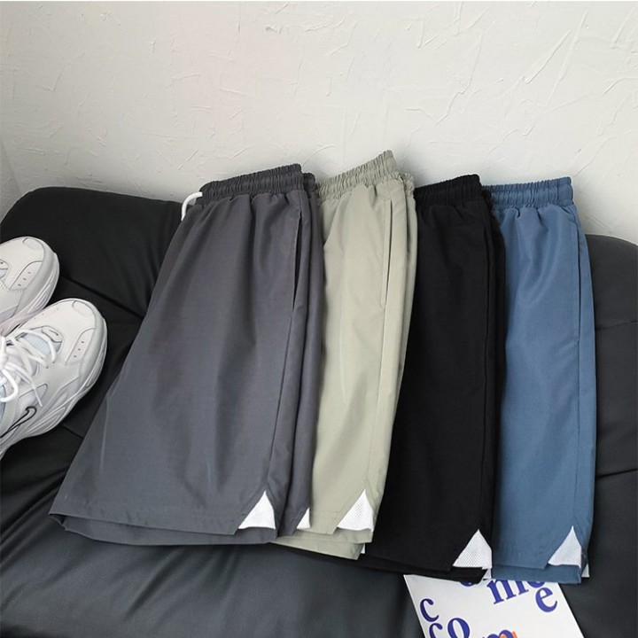 Quần short nam dáng thể thao, quần ngố ống rộng ngang đùi chất mát - May Minh Cường | BigBuy360 - bigbuy360.vn