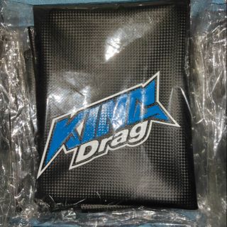 Da yên #kingdrag vân carbon xanh đậm nhỏ