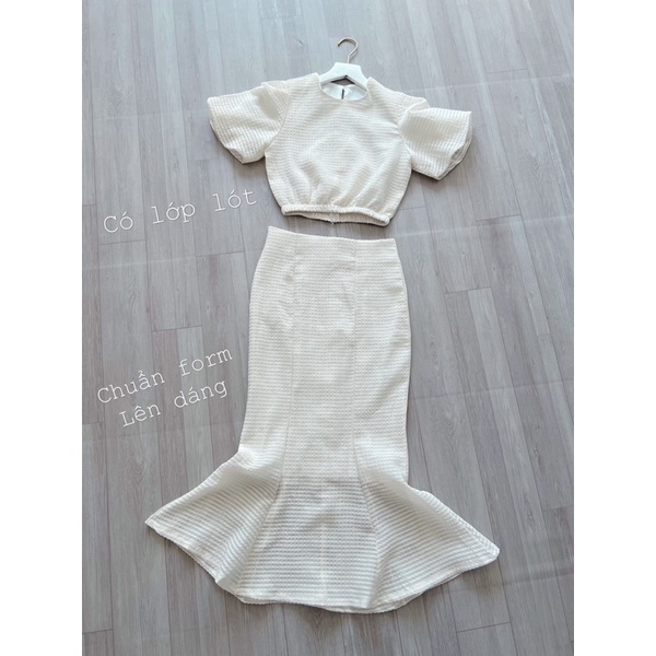 Set áo + chân váy đuôi cá