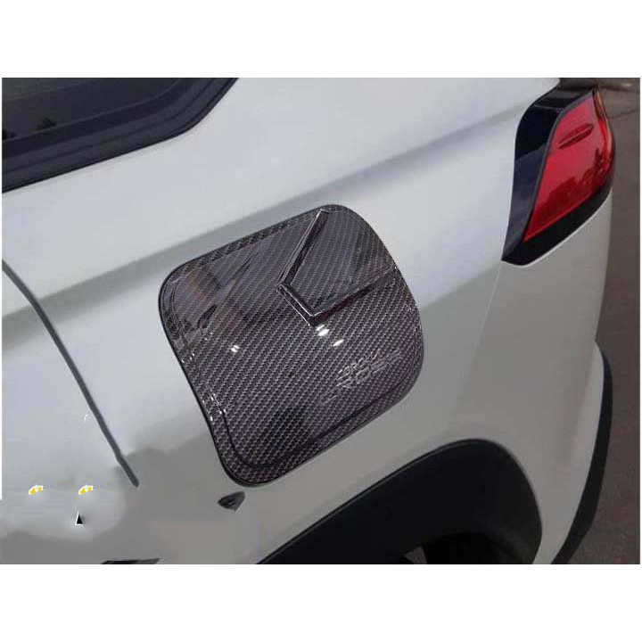 Ốp nắp xăng xe Toyota Cross 2020 2021 2022 2023 Mạ Crom/ Carbon Cao Cấp chống xước làm đẹp xe