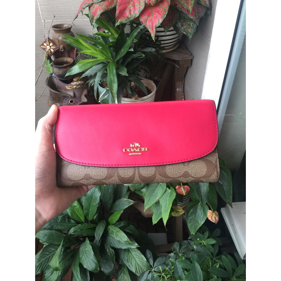 TÚI VÍ NỮ HÃNG COACH CHUẨN AUTH