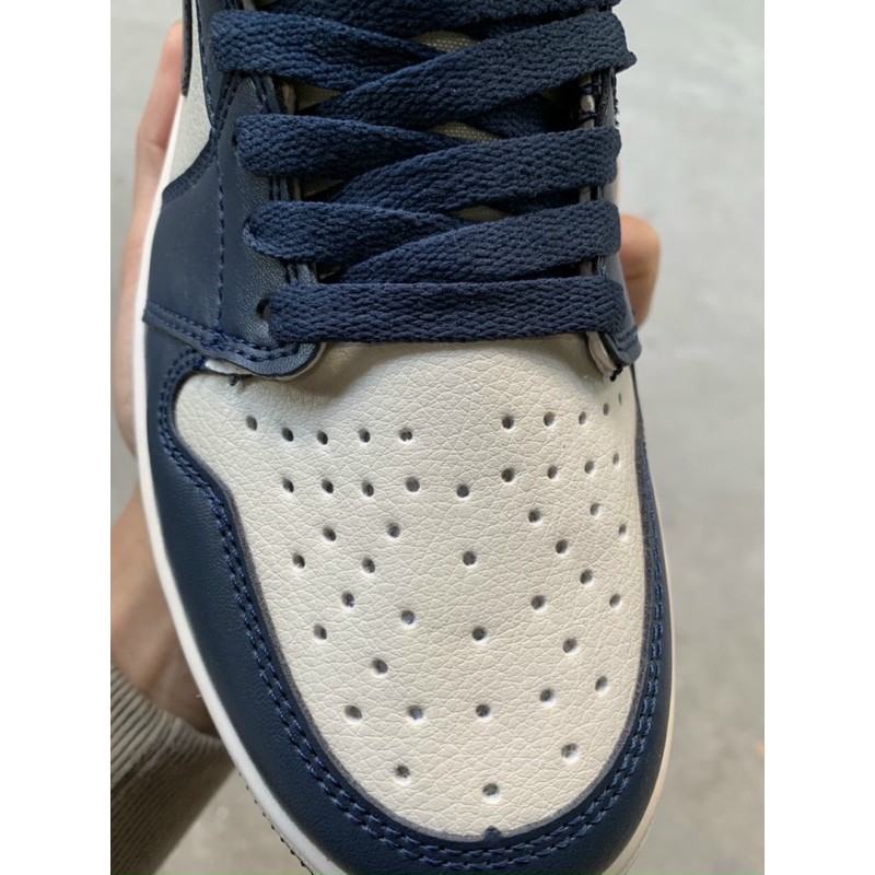 [SneeKeezz] Giày thể thao AIR JORDAN 1 Retro High Obsidian UNC xanh than gót xanh dương | BigBuy360 - bigbuy360.vn