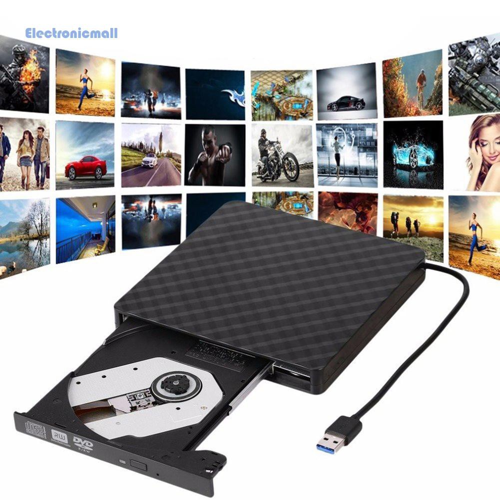 Đầu Ghi Đĩa Dvd Rw-Rom Usb 3.0 + Bộ Phụ Kiện Đi Kèm