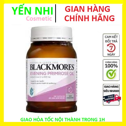 Tinh dầu hoa anh thảo Evening Primrose Oil Blackmores  DATE 2024