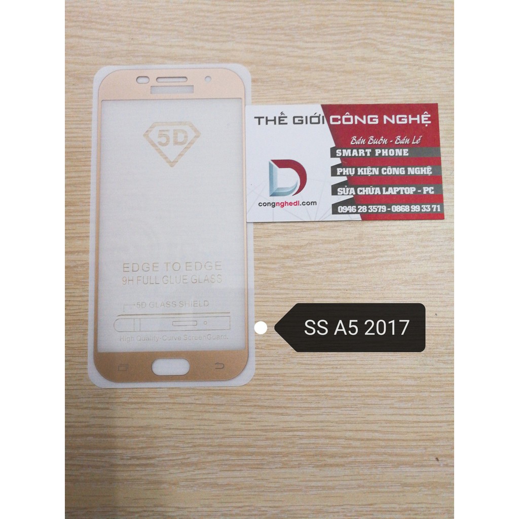 Kính Cường Lực Samsung A5 2017 Full Màn Hình