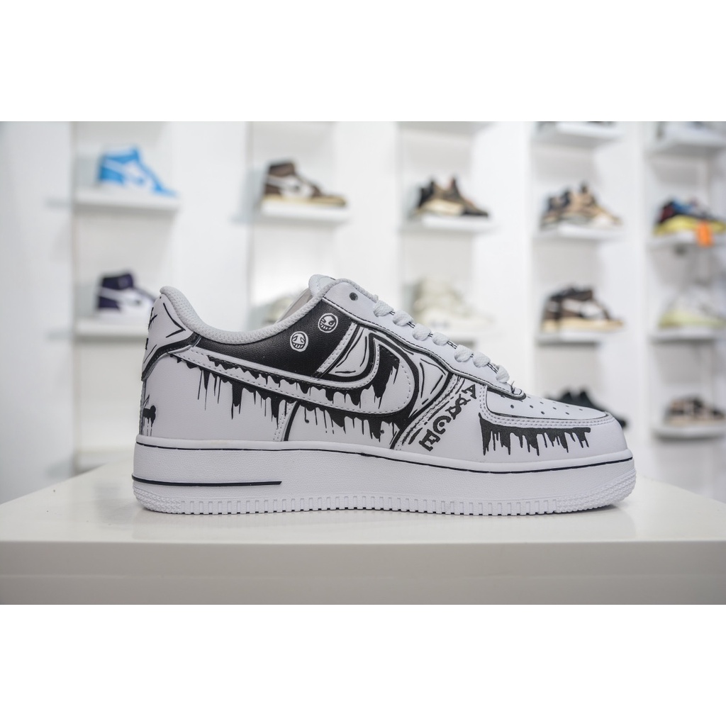 Giày Air Force 1 Low Custom "Ace and Luffy"