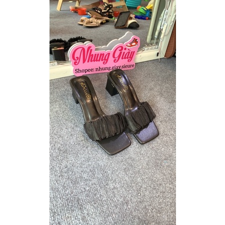 Dép nữ ,guốc nhún đế vuông 5cm