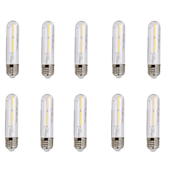 Bộ 10 bóng đèn Led Edison T125 4W đui E27.