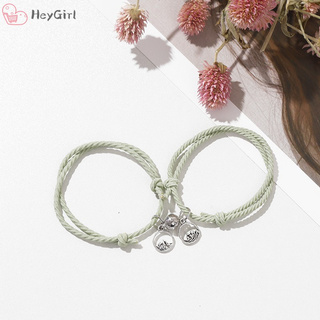 Một Cặp Nam Châm Thu Hút Vòng Tay Cặp Đôi Vòng Tay Nam Nữ Bạn Bè Trang Sức Nhỏ Biển Núi