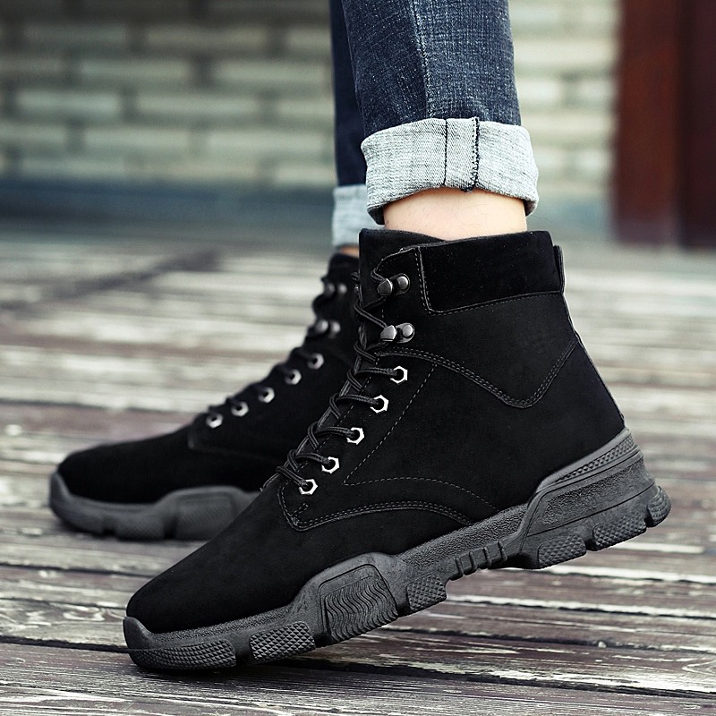 boots men black boots men black boots for men Korean boots men boots Waterproof boots men Leather boots men high boots men boots Motorcycle boots bota Chelsea boots,ankle boot men,men boot