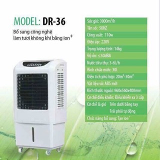 quạt điều hòa không khí Air cooler DR36
