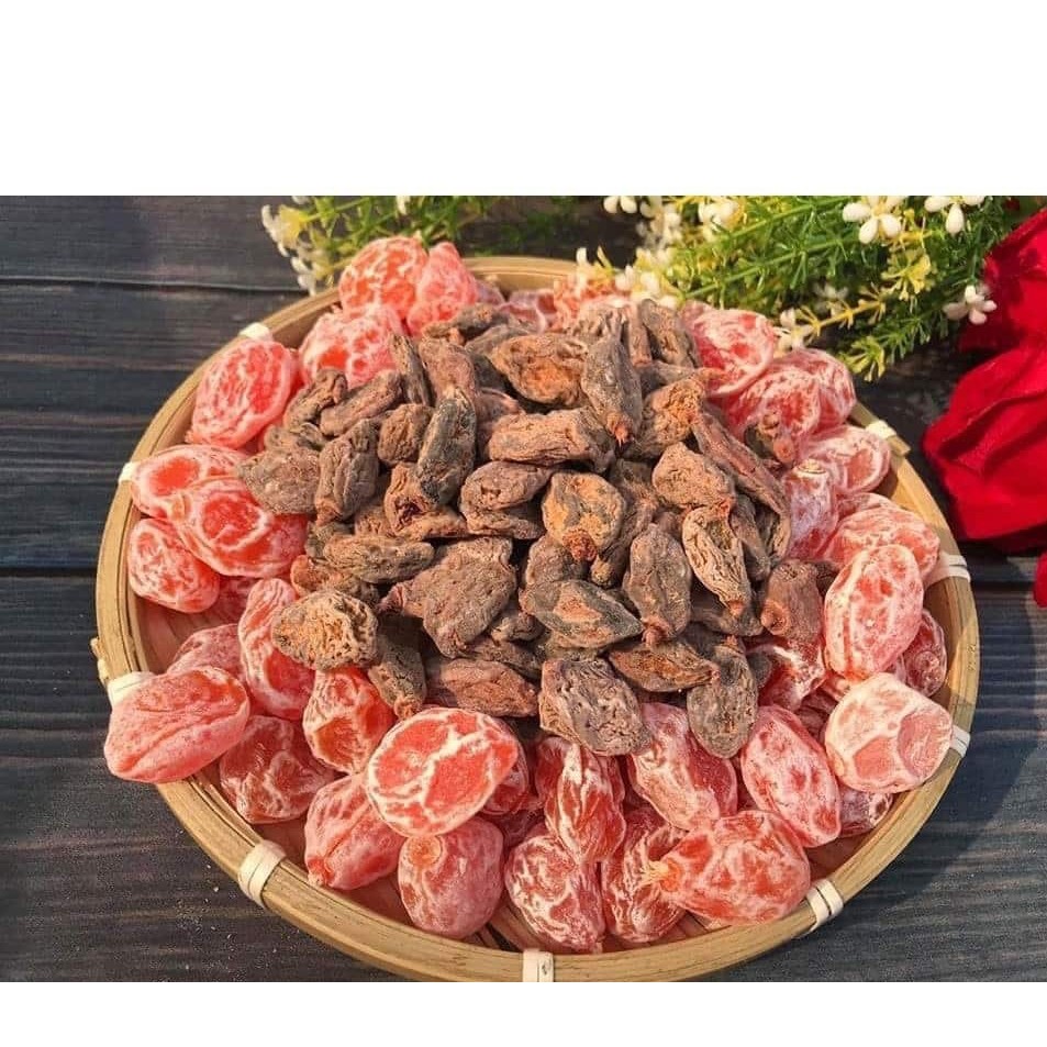 Xí muội mix 2 vị đào , thịt không hạt đặc biệt - giá sỉ - 250g / 500g