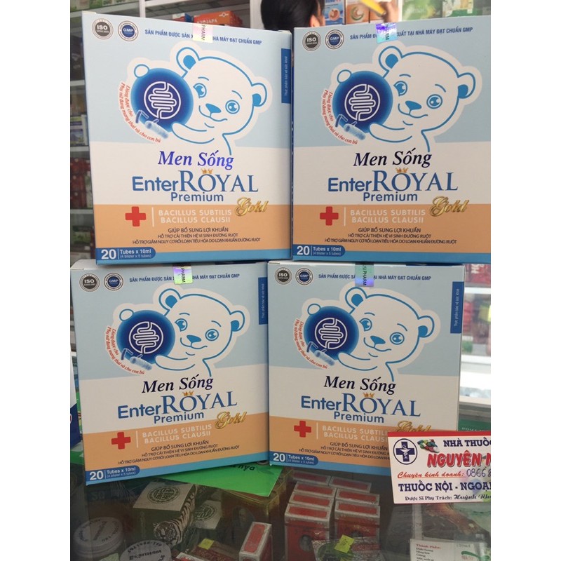 ✅(chính hãng)Men sống Enteroyal