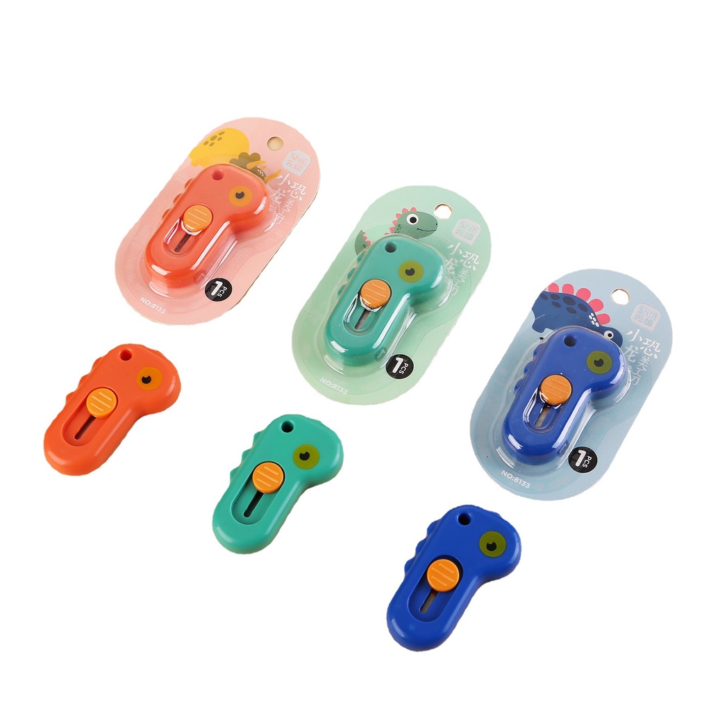 Dao rọc giấy cute hình khủng long shif 8133