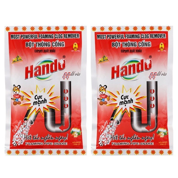 Bột thông cống 100g xuất khẩu Hando