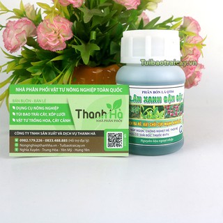 Phân bón lá siêu lân xanh đậm đặc QT04 lọ 100ml - T190