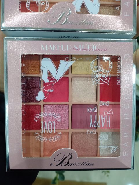 Bảng phấn mắt 16 ô happy love | BigBuy360 - bigbuy360.vn