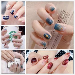 Set 14 sticker dán móng nghệ thuật