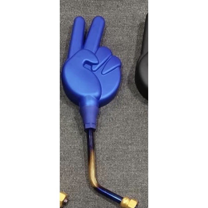 Kính Chiếu Hậu 2 Ngón Tay Chân Xi Titan