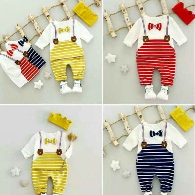 Bộ dài tay bé trai