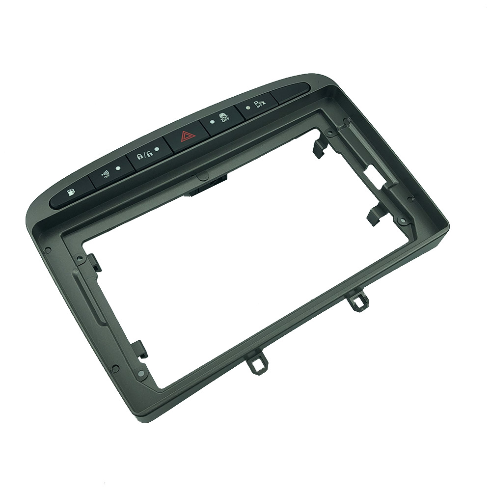 Khung Nhựa Lắp Đặt Dvd Gps Mp5 2 Din 9 Inch Cho Xe Hơi Peugeot 308 2008-2013