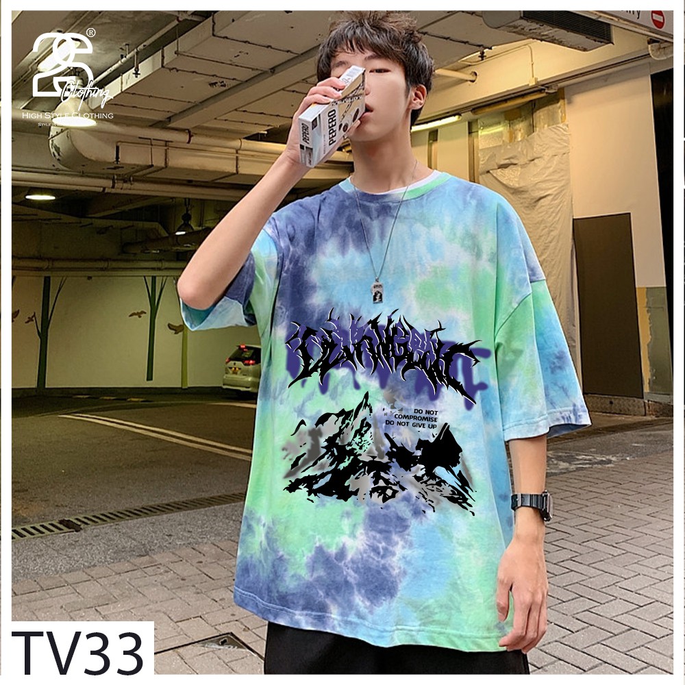 Áo Thun Tay Lỡ 2s Clothing Áo Phông Mikenco Unisex Nam Nữ Cotton Oversize Form Rộng Giá Rẻ In Hình Chữ Cool Ngầu TV33 | BigBuy360 - bigbuy360.vn