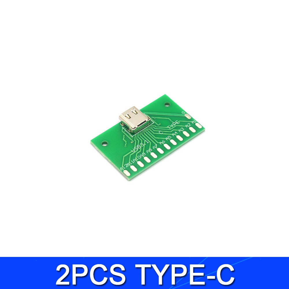 Set 5 / 2 Bảng Mạch Chuyển Đổi Cổng Usb Sang Mini Micro Usb Sang Dip Board 2.54mm Female Type-C Usb2.0 3.0 | BigBuy360 - bigbuy360.vn