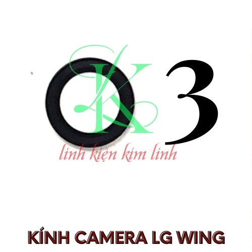 Kính camera lg wing có keo dán