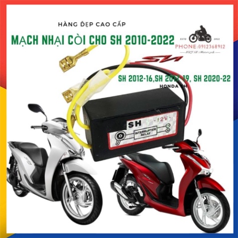 Mạch Nhại Còi SH 2012-2016, SH 2017-2019, SH 2020-20222 ( Riêng cho xe SH)