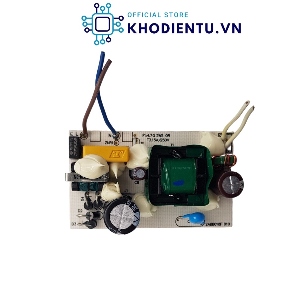 Nguồn không vỏ 12V1.5A hàng chính hãng chất lượng cao dùng cho wifi modem  - KhoDienTu