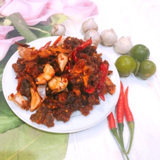 Khô Bò cháy sate tỏi ớt siêu ngon