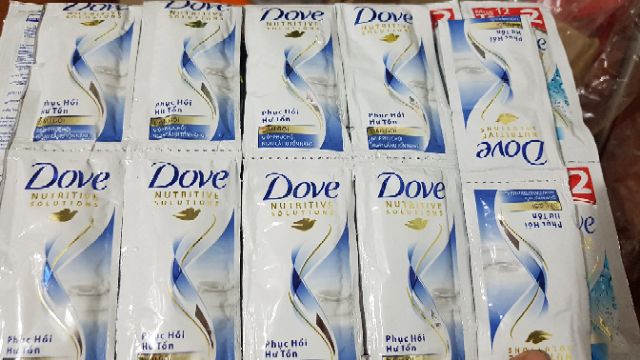 Dây dầu gội đầu dove 14 gói 6g