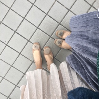 GIÀY BÚP BÊ CỤC LÔNG ( Order)