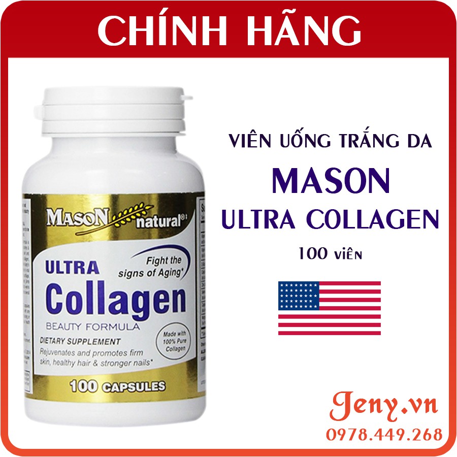 Viên uống đẹp da Ultra Collagen Mason Natural