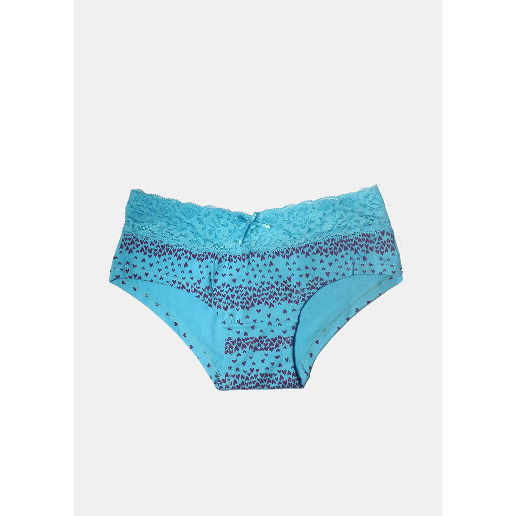 QUẦN CHIP SHOP MISS A Lace Trim Hearts Panty