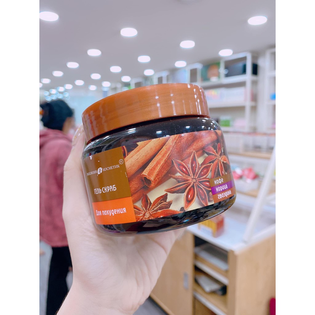Tẩy da chết body quế hồi