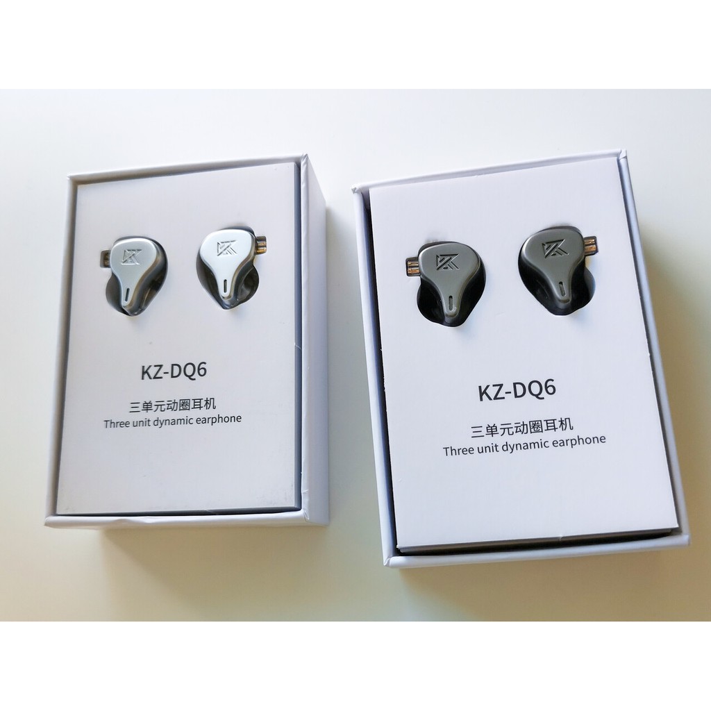 [NC] Tai Nghe KZ DQ6 6 Dynamic Hifi In Ear | Chuyên nghe tạp Vocal Pop Classical Pop | Có Mic | Vỏ Trong suốt