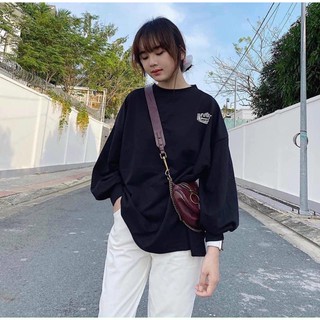 Set quần trắng áo đen