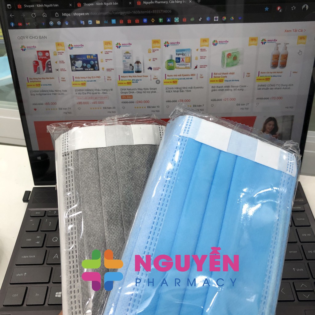 [CHÍNH HÃNG] Khẩu trang y tế 4 lớp Ela Pro quai to - Đeo không đau tai suốt 24h | BigBuy360 - bigbuy360.vn