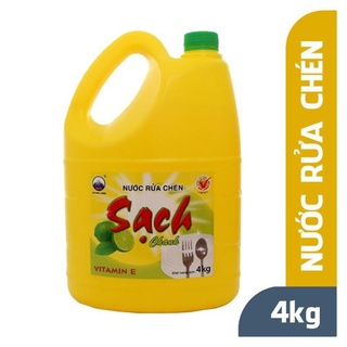 Nước rửa chén sạch Net 3,8kg chanh