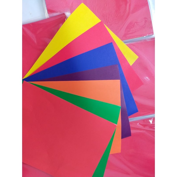 (17x21cm - 7Tờ/7Màu) Giấy Màu Thủ Công Học Sinh