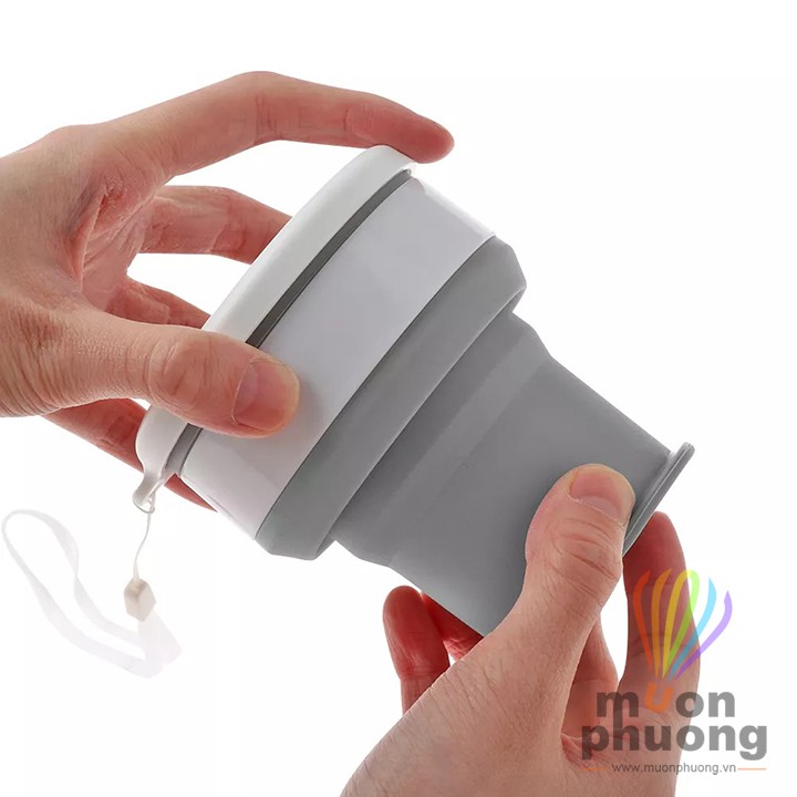 Ly uống nước silicone xếp gọn 200-350ml - MUÔN PHƯƠNG SHOP