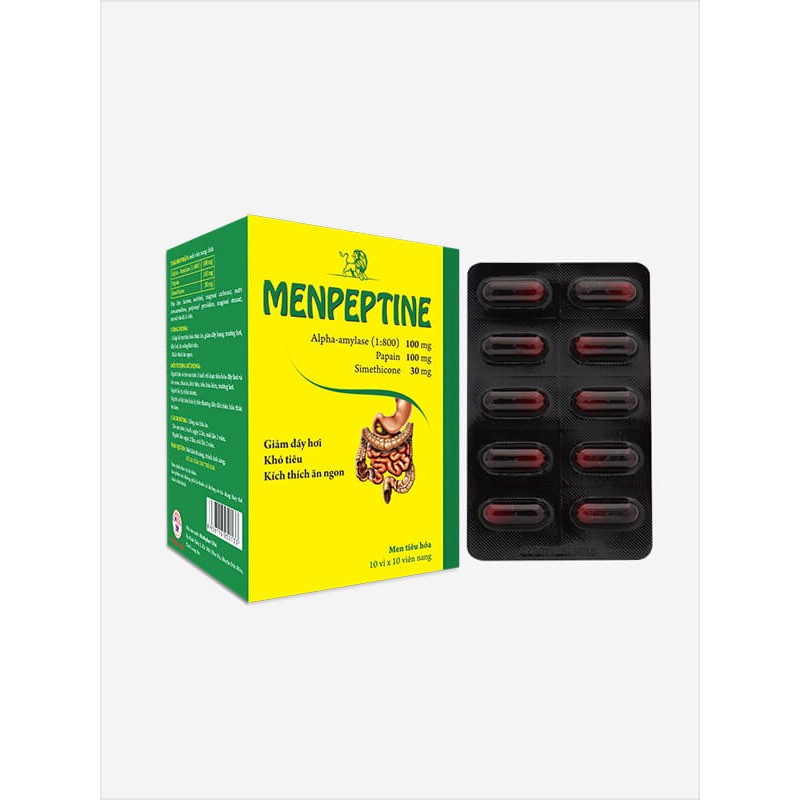 MENPEPTINE - men tiêu hoá