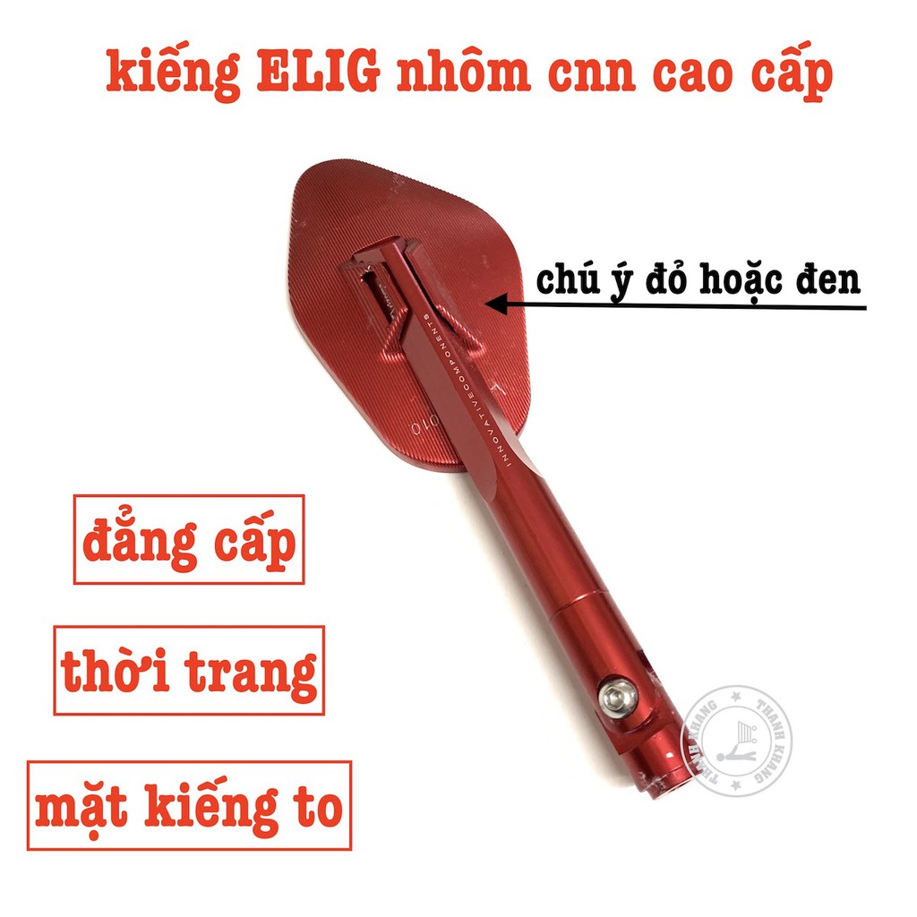 Kiếng ELIG cao cấp cnc màu đỏ thanh khang 006001722